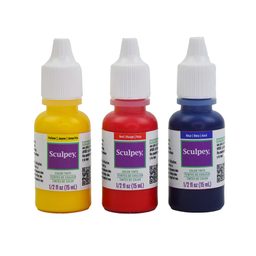 Sculpey permanent inks 3 pcs