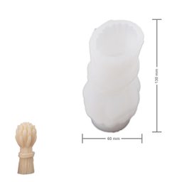 Manumi silikonová forma na odlévání kreativní hmoty 60 x 130 mm ve tvaru kytice levandule