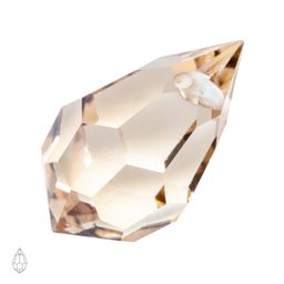 Preciosa MC přívěsek kapka 681 9x15 mm Crystal Honey