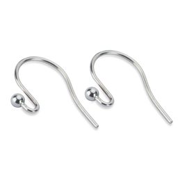 Stainless steel earwires with ball
