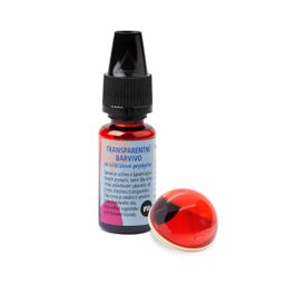 Transparentné NANO farbivo do krištáľovej živice oranžové 5 ml