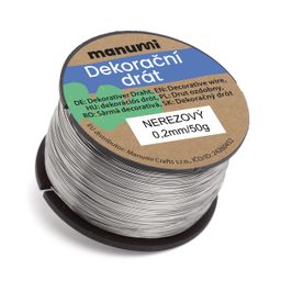 Stainless steel wire 0,2 mm/50 g