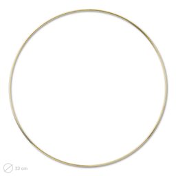 Metal ring for macramé 33cm
