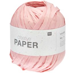 Rico design háčkovacia papierová priadza Creative paper odtieň 003 lososová