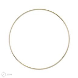 Metal ring for macramé 26cm