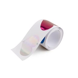 Sticker roll Hearts 48 pcs