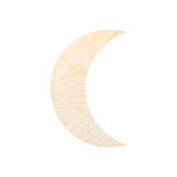 Dřevěný výřez pro Macramé měsíc plný 27cm