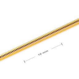 French wire 1.3mm in the colour of gold