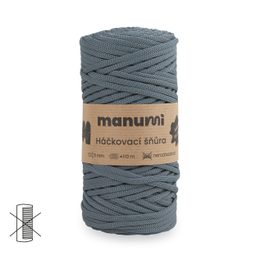 Manumi crochet polyester cord 5 mm sage
