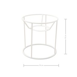 Lampshade frame for a lamp round 10cm