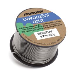 Stainless steel wire 0,7 mm/50 g