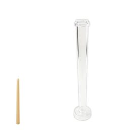 Polykarbonátová forma na vysokú a tenkú sviečku 250mm