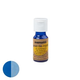 Manumi tekutá barva do mýdla 10 ml modrá