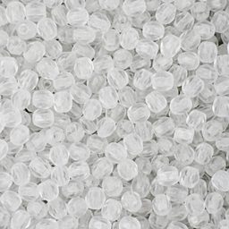 Manumi české broušené korálky 3 mm Matte Crystal