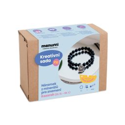 Manumi kreativní sada na výrobu náramku z minerálů se znamením zvěrokruhu Kozoroh