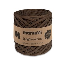 Manumi špagátová priadza čokoládová