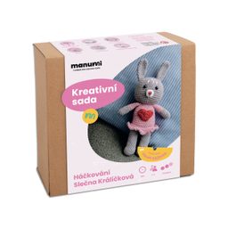 Manumi kreativní sada na háčkování slečna Králíčková
