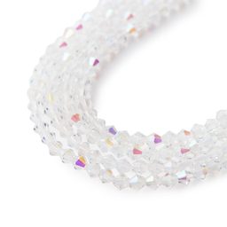 Manumi cehe perle de staniu 4mm Crystal AB