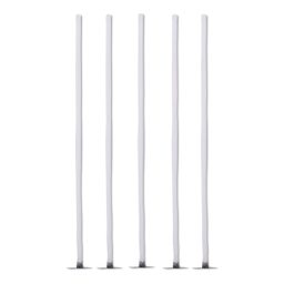 Wicks 15 cm with holder impregnated for all types of candle waxes ø8-10 cm braided