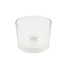 Sklenená nádoba na sviečku číra 82x60mm