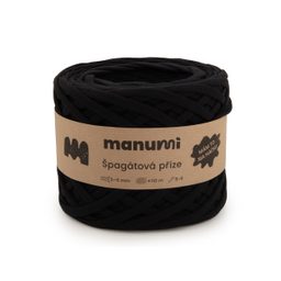 Manumi špagátová priadza čierna