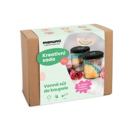 Manumi kreatívna súprava na výrobu vonnej soli do kúpeľe