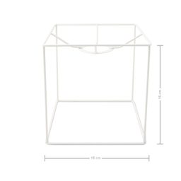Lampshade frame for a lamp cube 15cm