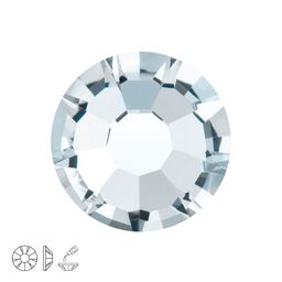 Preciosa MC glue-on chaton roses MAXIMA SS20 Crystal