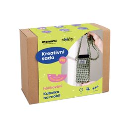 Manumi creative crochet mobile phone bag kit