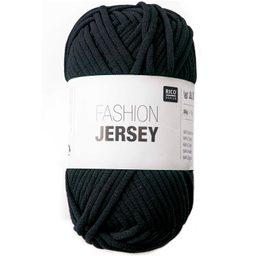 Rico design háčkovací šňůra Fashion Jersey odstín 008 černá
