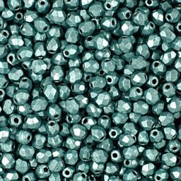 Manumi české broušené korálky 3 mm Saturated Metallic Island Paradise