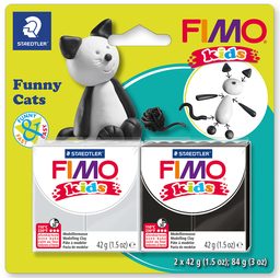 Sada FIMO Kids Funny Kočka