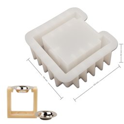 Manumi set of silicone molds for casting creative matter 155 x 150 x 52 mm and 2 bowls for scented waxes ⌀88 mm for making an aroma lamp