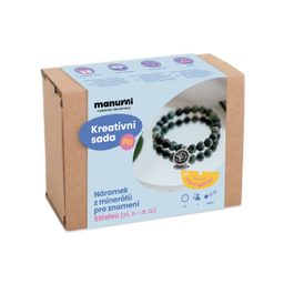Manumi kreativní sada na výrobu náramku z minerálů se znamením zvěrokruhu Střelec