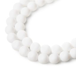Manumi české sklenené stláčané guľôčky Chalk Matt 8mm č.48