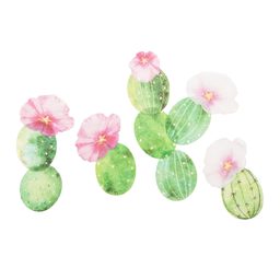 Scrapbook stickers cacti