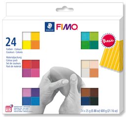 FIMO Soft set of 24 colours 25g Basic