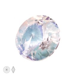 Preciosa MC přívěsek Rivoli 10 mm Crystal AB