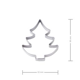 Vykrajovačka stromček malý 52×60mm