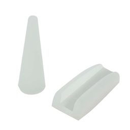 Replacement nylon flat and round jaws