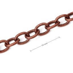 Unfinished jewellery chain antique copper No.51