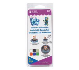 Sculpey set of 6pcs of glow in the dark clay