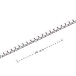 Lănțișor din argint la metru 0,8mm nr.422
