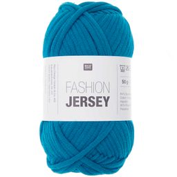 Rico design háčkovací šňůra Fashion Jersey odstín 028 tmavě tyrkysová