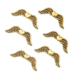 Andělská křídla 20x7x3mm zlatá č.6