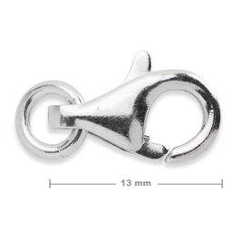Sterling silver 925 lobster clasp 13mm No.544