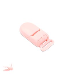 Plastic dummy clip 32x17,5x9mm Baby Pink