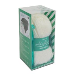 Rico design sada na výrobu krémové háčkované čepice