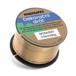 Brass wire 0,6 mm/50 g