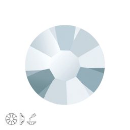 Preciosa MC glue-on chaton roses MAXIMA SS16 Crystal Labrador